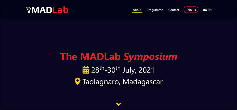 Preview of the MADLab website